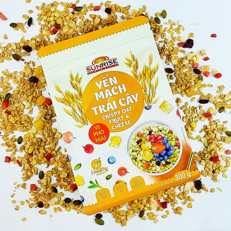 YẾN MẠCH NGŨ CỐC TRÁI CÂY SUNRISE 300G