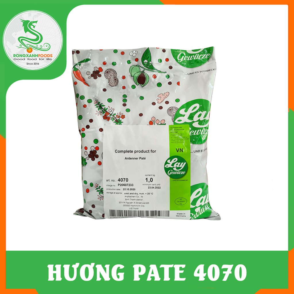 HƯƠNG PATE 4070 1000g - RỒNG XANH FOODS
