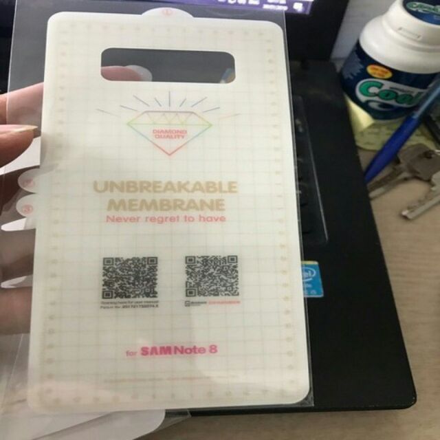 Dán mặt sau PPF samsung Note 8 và Note 9