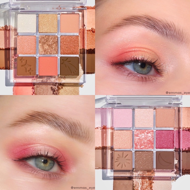 AUTH - SALE OFF PHẤN MẮT COLOURPOP 9 Ô MỚI VỎ TRONG SUỐT