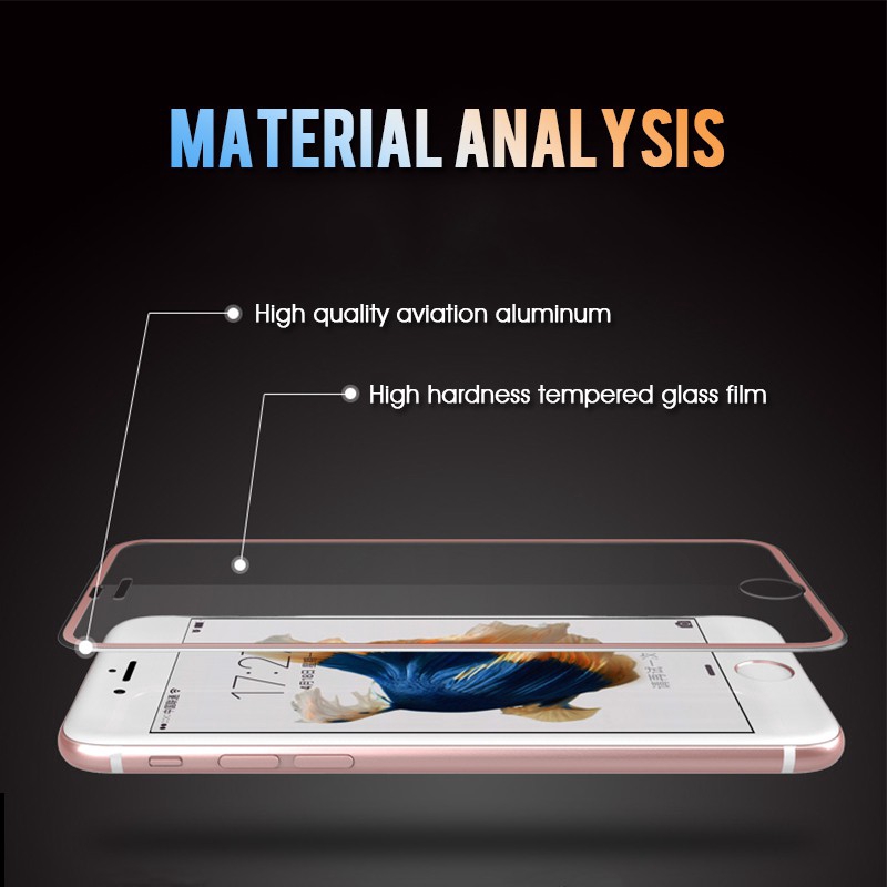 6D tempered glass film for iphone 6 6s 7 8 plus x xr xs max