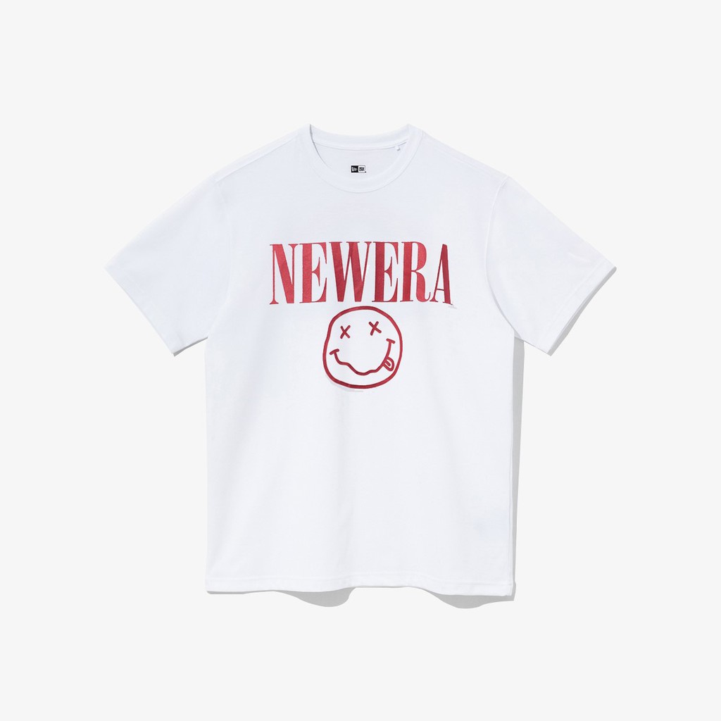 Áo Thun Unisex New Era Mặt Cười Chính Hãng 100% - GU Shop