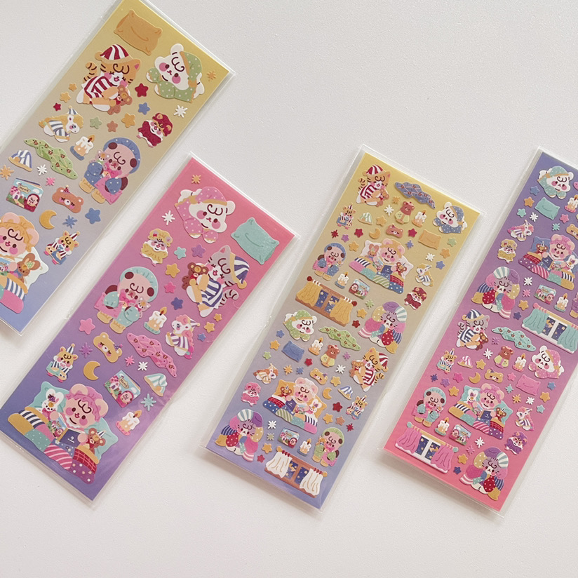 Miếng dán PVC chống thấm nước họa tiết hoạt hình đáng yêu