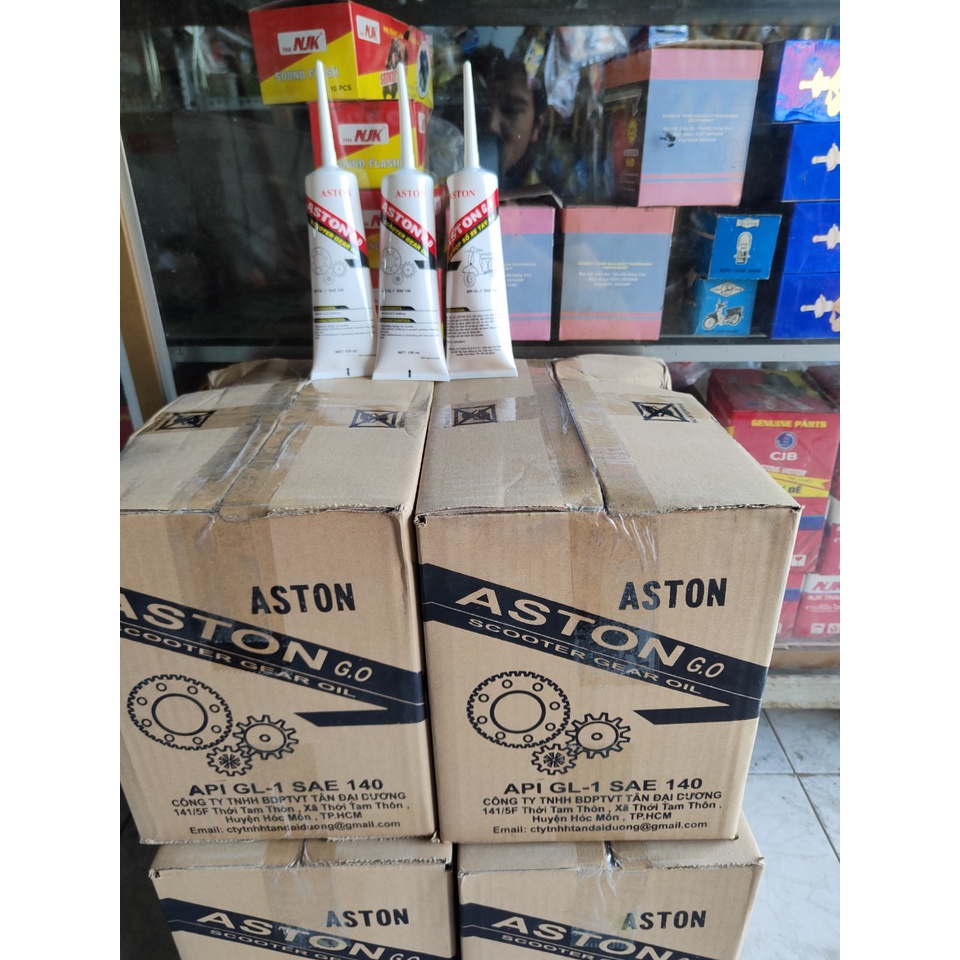 Nhớt hộp số giá rẻ ASTON USA cho xe tay ga