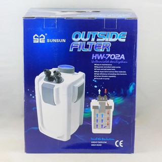 Lọc Thùng Hiện Đại SunSun HW-702A Cho Bể Cá Cảnh