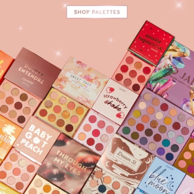 Colourpop ✨ Hình thật - Bảng phấn mắt 12 ô - Wild nothing, Sweet Talk, Whatever, Candy castle, Garden