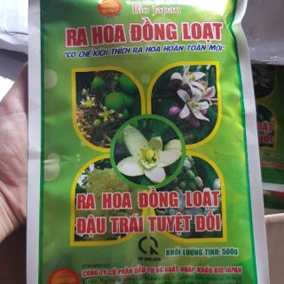 Ra hoa đồng loạt _ đậu trái tuyệt đối biojapan