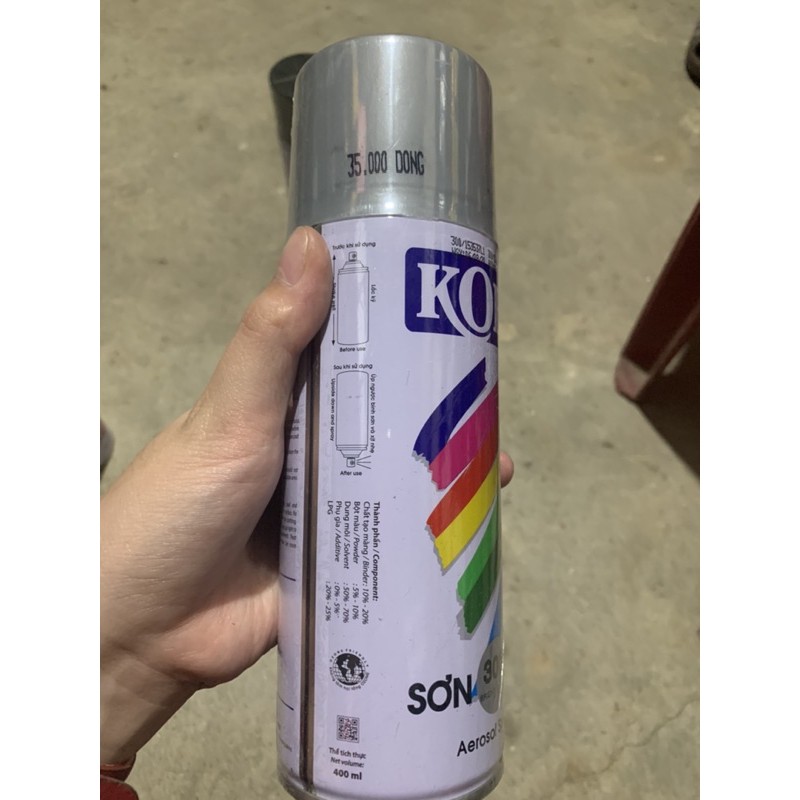 Sơn xịt Kobe các màu