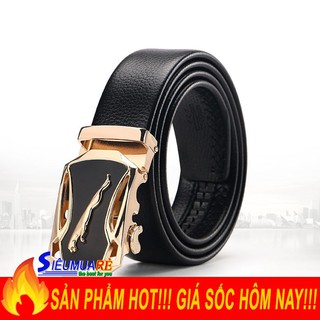 Thắt lưng nam cao cấp báo vàng 4023