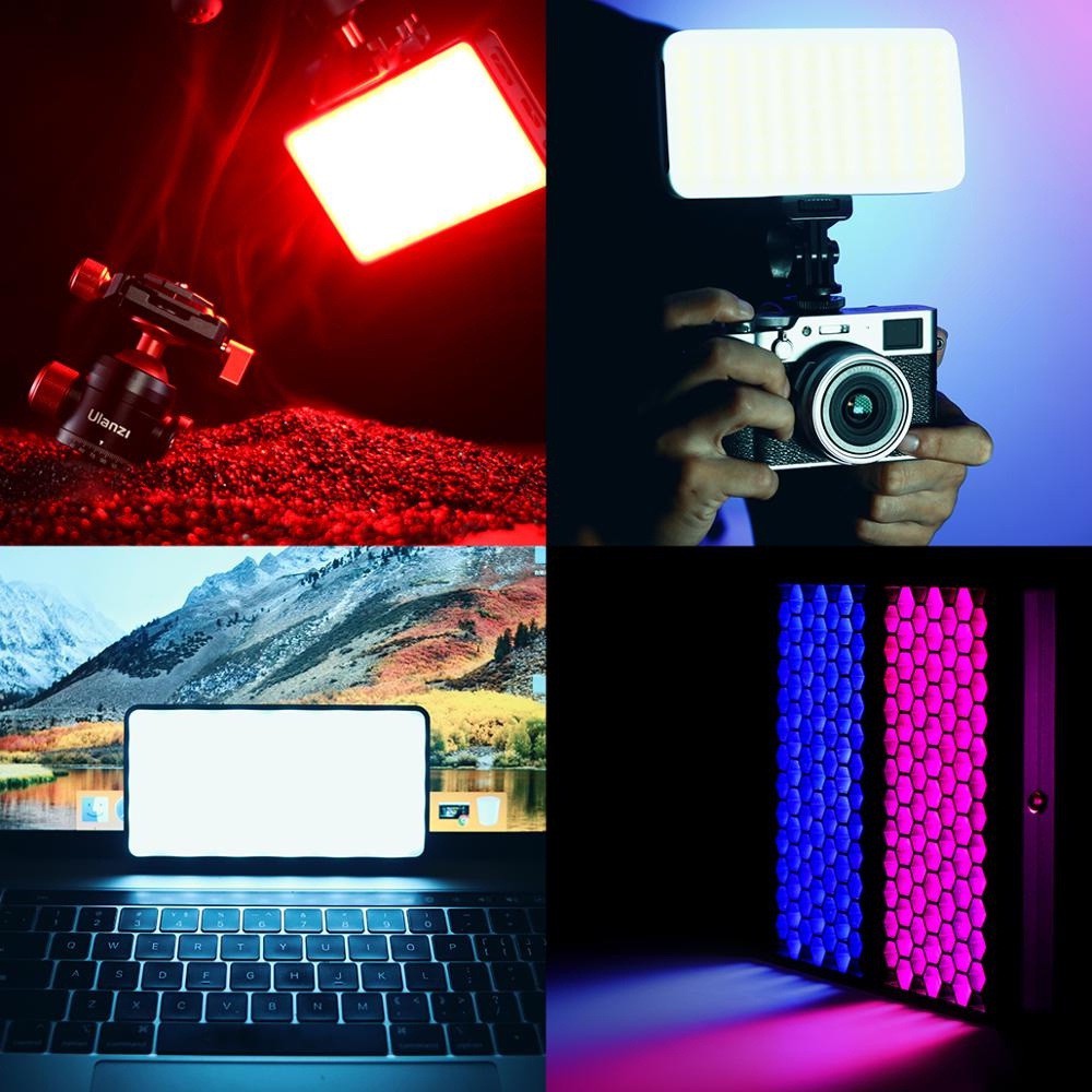 Đèn led quay video Ulanzi VIJIM VL196 RGB - Đèn Ulanzi hàng chính hãng. cao cấp