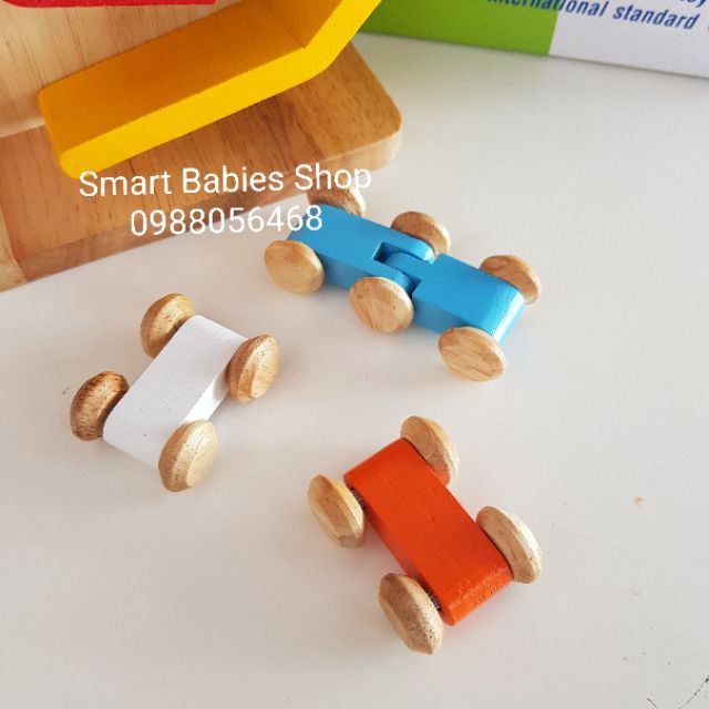 Vách xe rượt đuổi Winwintoys Việt Nam - Đồ chơi gỗ giải trí thông minh