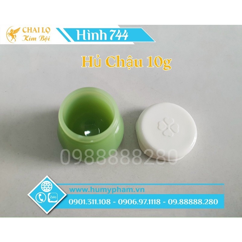 CHAI LỌ MỸ PHẨM - Hủ Đựng kem face Chậu 10g