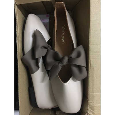 [SẴN] GIÀY BỆT NƠ MŨI VUÔNG | BigBuy360 - bigbuy360.vn