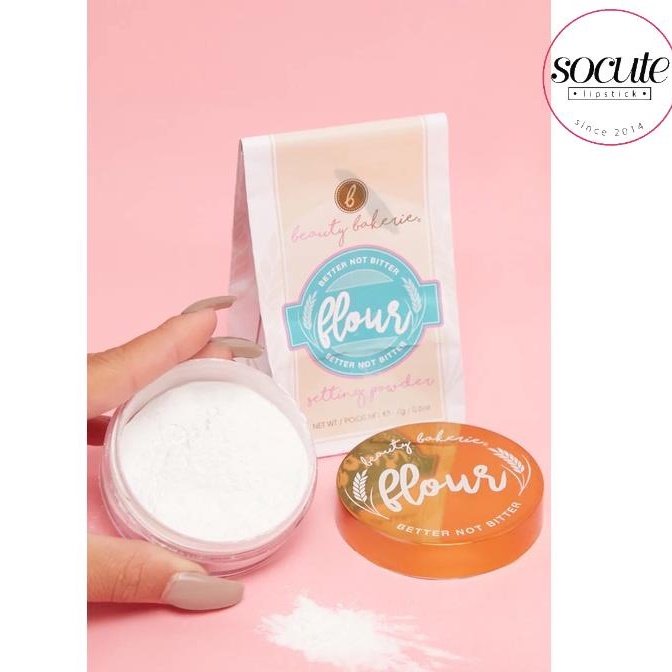 Phấn phủ bột Beauty Bakerie Flour Setting Powder 14g