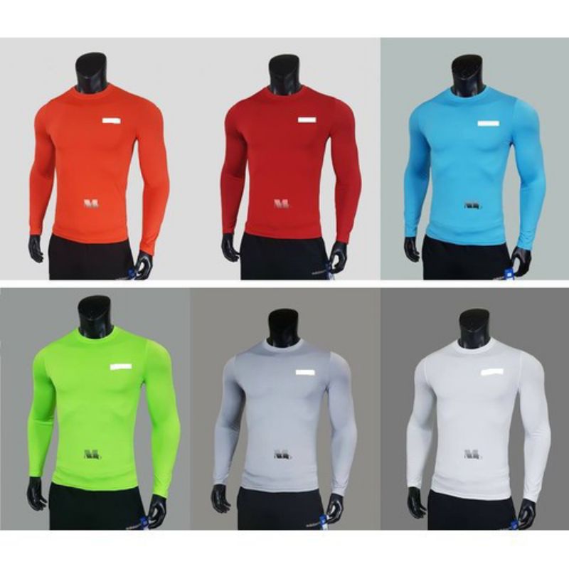 Combo 4 áo giữ nhiệt nam chất thun đẹp co dãn 4 chiều áo body nam nhiều màu