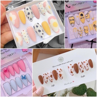 Móng up thiết kế ( nail box những mẫu nail cute cho khách)