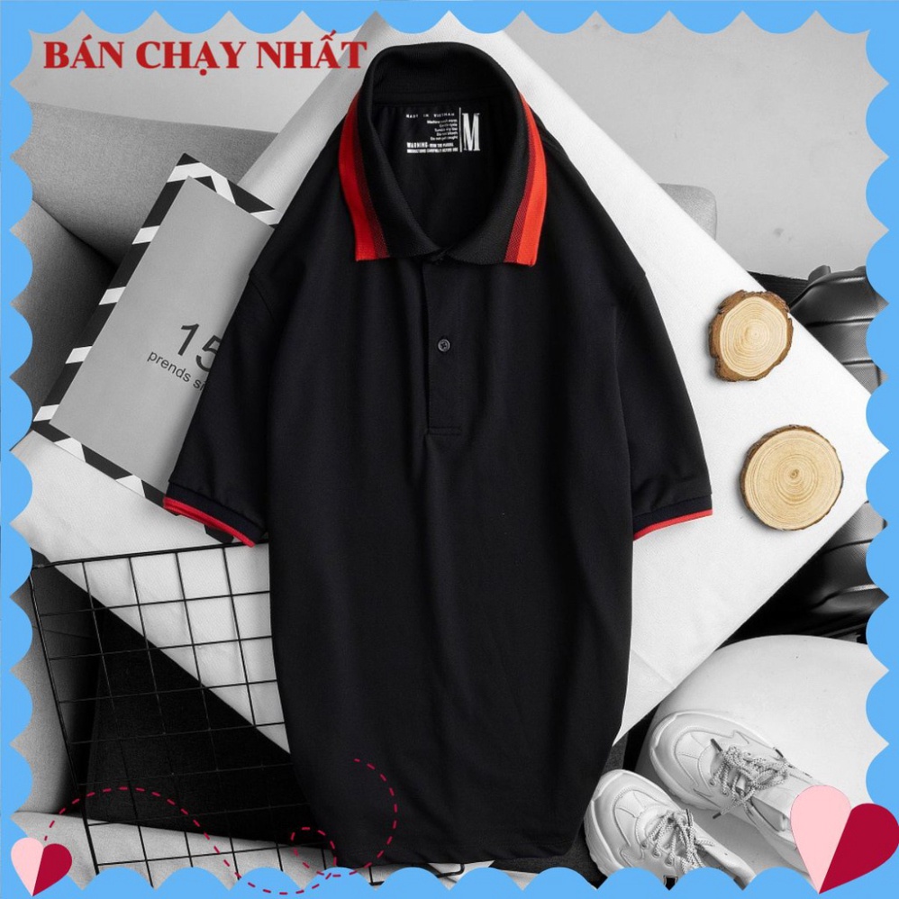 Áo Thun Nam Tay Ngắn | Áo Phông Nam Tay Lỡ Cổ  Đứng Thời Trang Cao Cấp | A02-001 King.Shop.80 | BigBuy360 - bigbuy360.vn
