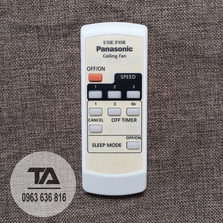 [FREESHIP 50K] REMOTE QUẠT PANASONIC ✔ Điều khiển quạt trần 4 cánh Panasonic - F56MPG/ F56MZG /F564