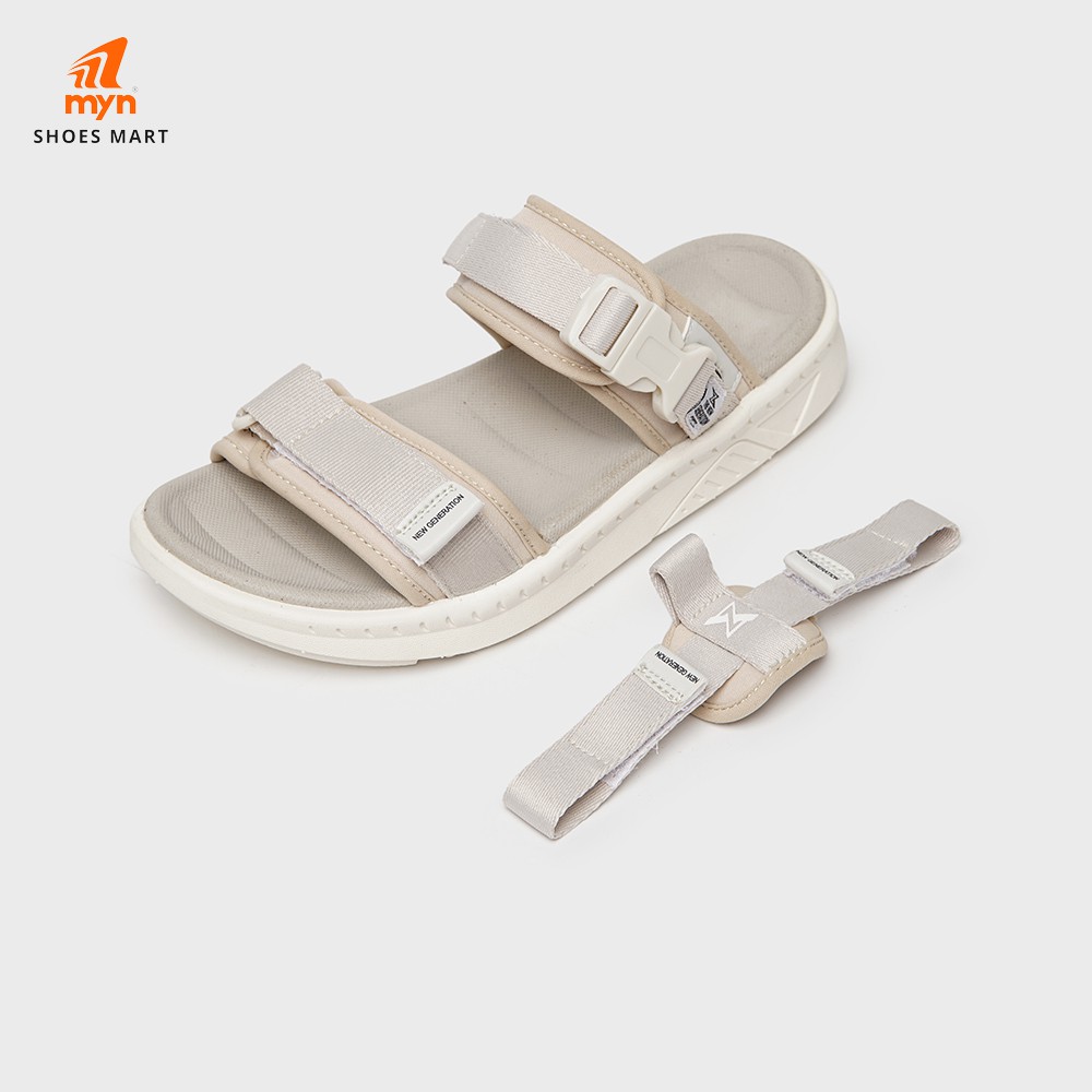 [Mã SKAMLTSM9 giảm 10% đơn 99K] SANDAL NAM NỮ ZX 2714 The Bubble D - Innovation Collection màu Light cream