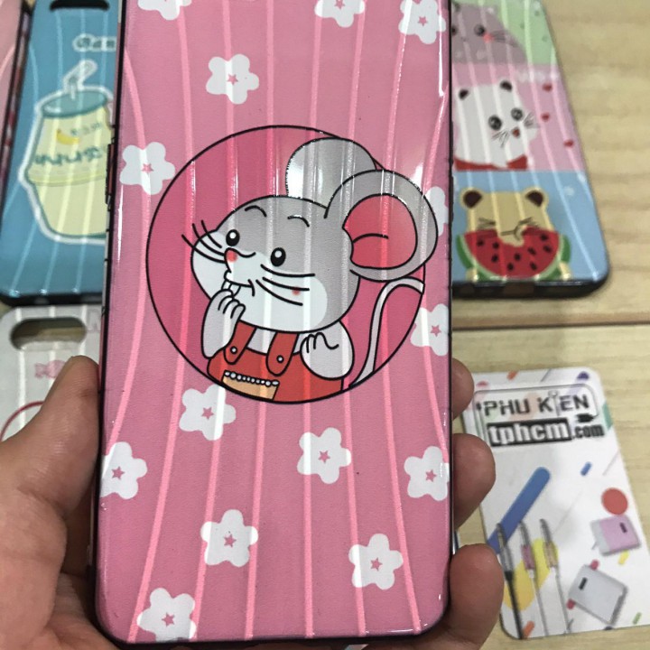 Ốp lưng Samsung A20s dẻo hình đáng yêu Sọc Vali