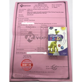 Bộ đôi Lineabon K2 + D3 và canxi Hartus cho bé