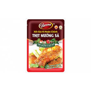 XỐT/SỐT GIA VỊ HOÀN CHỈNH BARONA THỊT NƯỚNG SẢ 80G
