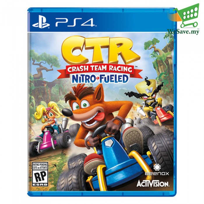 Game PS4 Crash Team Racing Nitro-Fueled