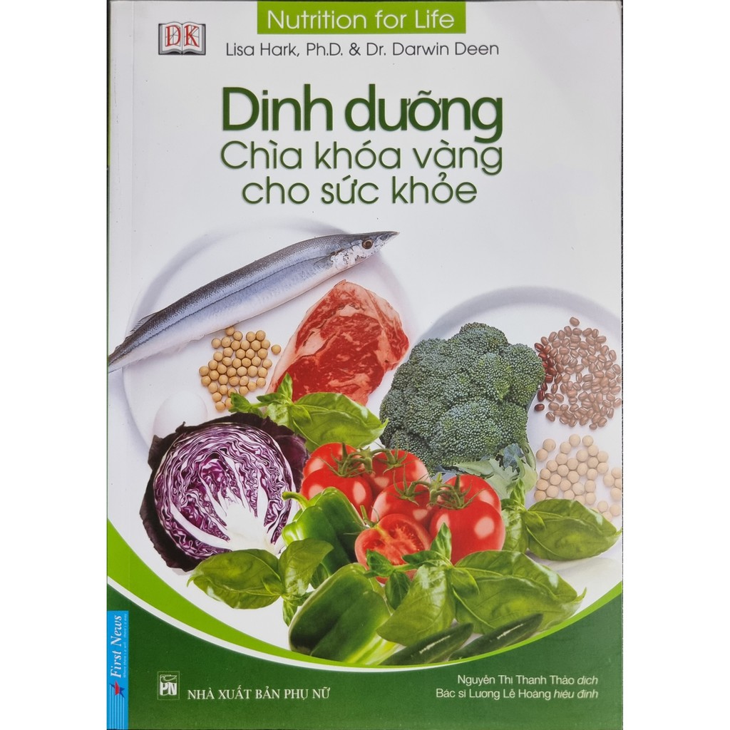 Sách - Dinh Dưỡng Chìa Khóa Vàng Cho Sức Khỏe