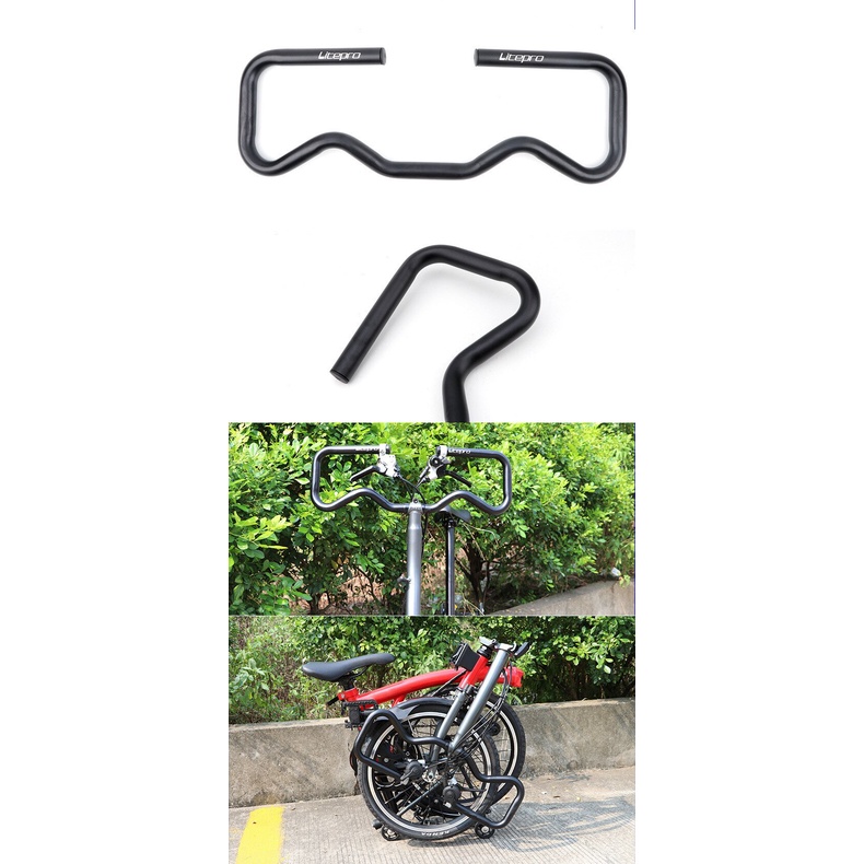 Ghi đông xe đạp LITEPRO 25.4 * 490MM 22.2MM bằng hợp kim siêu nhẹ