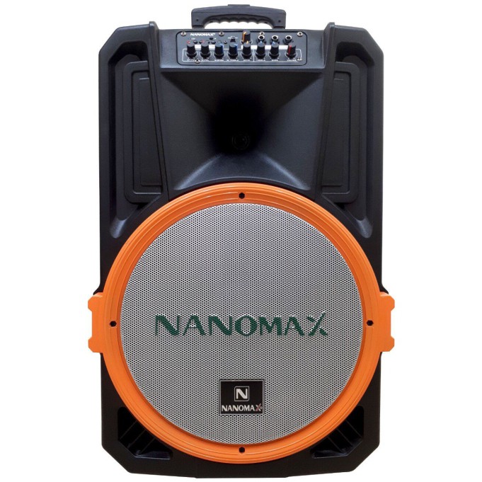 Loa kéo di động Nanomax LK-90 Công suất lớn 400W kèm 2 Micro hút âm hay chất lượng