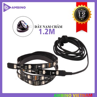 Bộ Led dán cạnh bàn 1.2m Ambino black