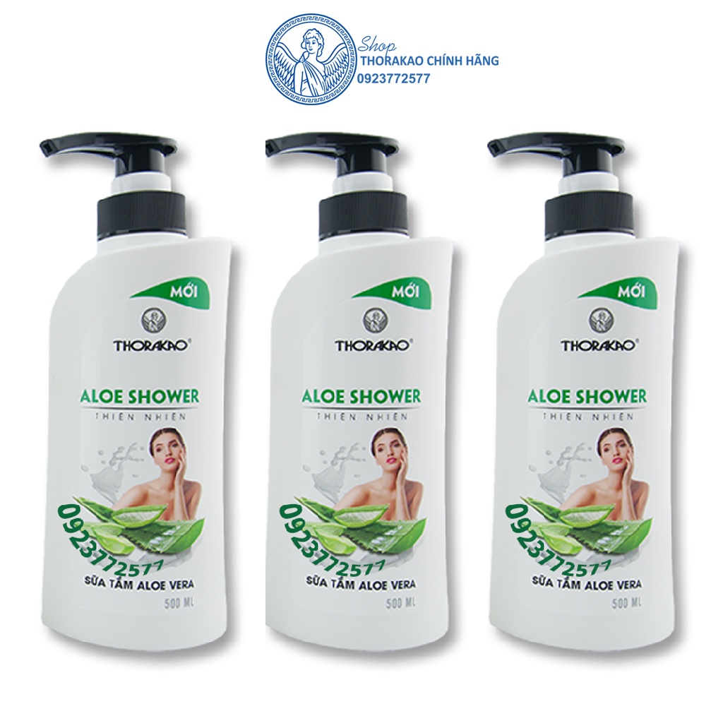 Sữa tắm dưỡng ẩm ALOE VERA 500ml Thorakao