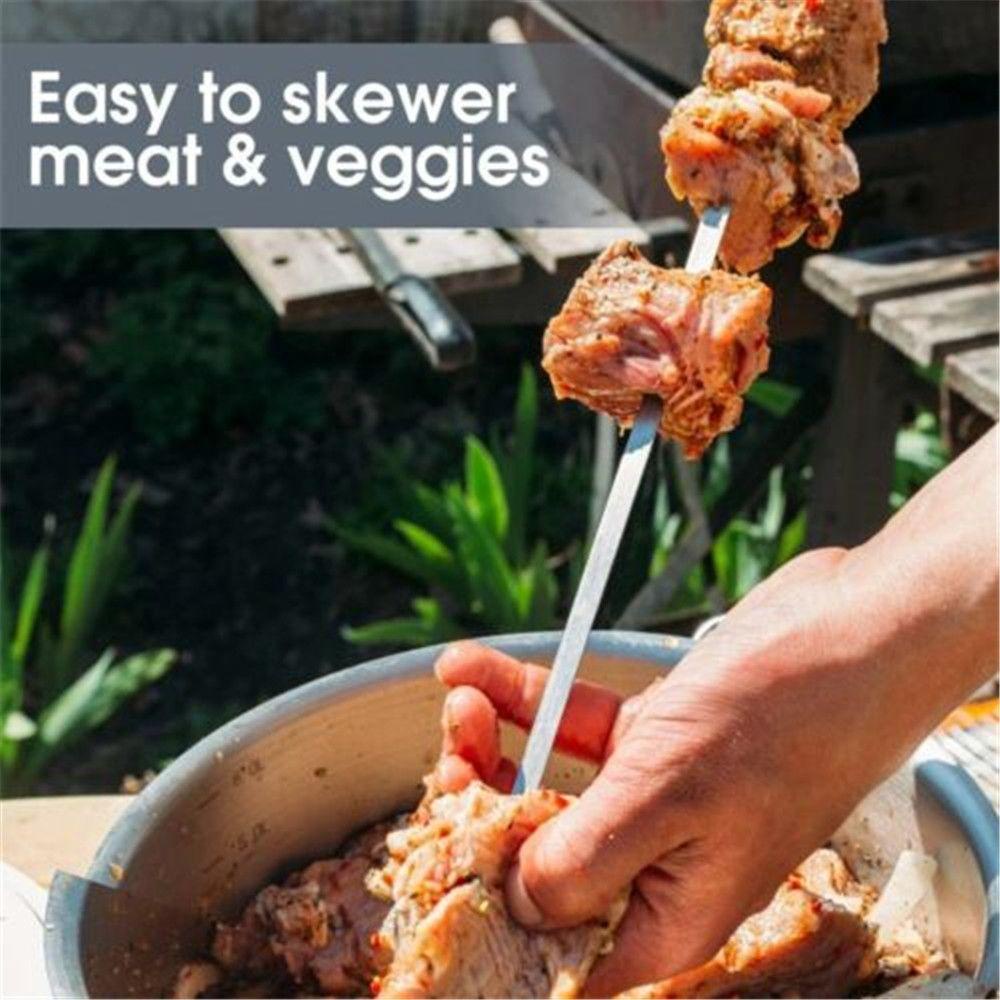Bộ 20 Xiên Nướng BBQ Bằng Kim Loại