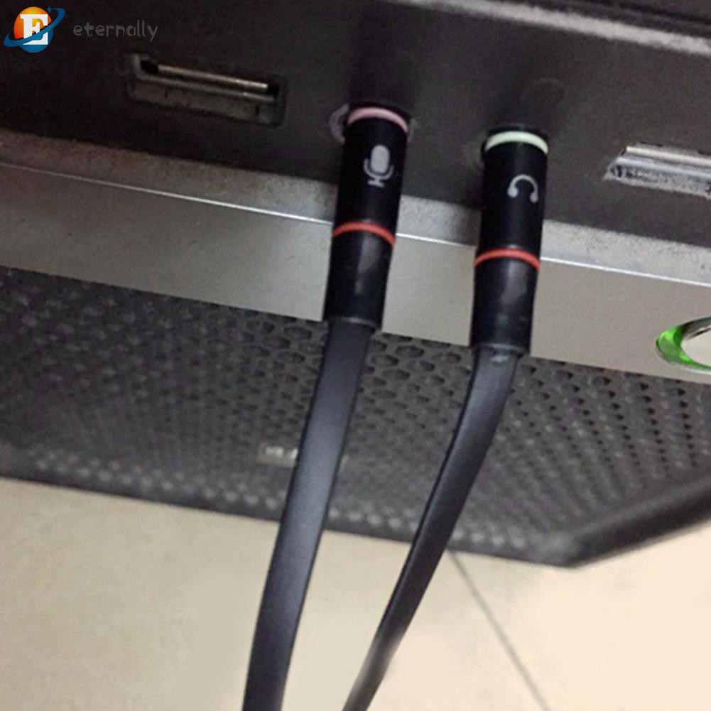 Dây Cáp Chuyển Đổi Âm Thanh 3.5mm Female Sang 2 Đầu Đực 1.14 | BigBuy360 - bigbuy360.vn