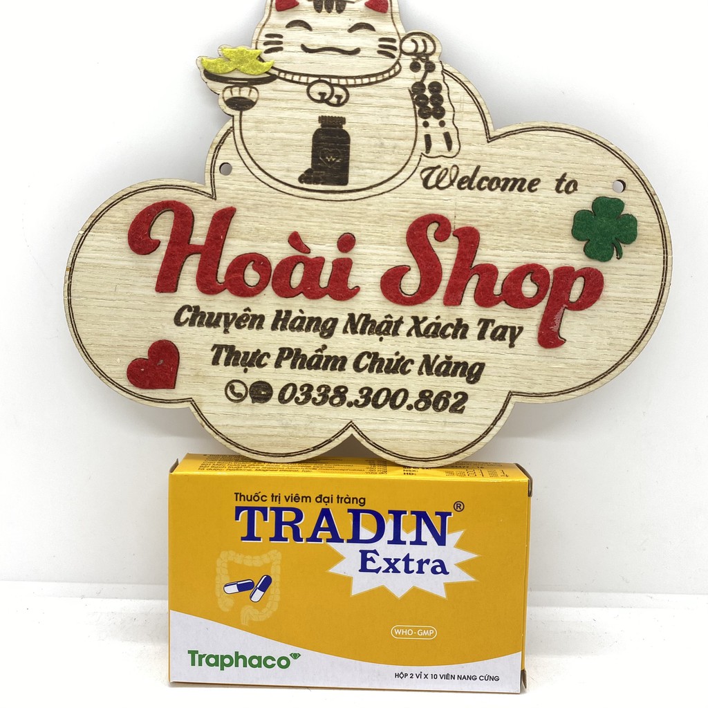 TRADIN EXTRA hộp 2 vỉ x 10 viên