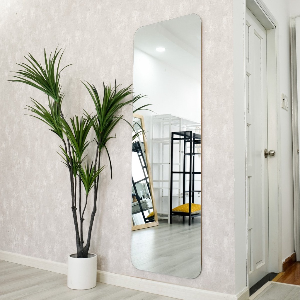 Gương toàn thân giá rẻ 40x120, 50x150cm mài viền