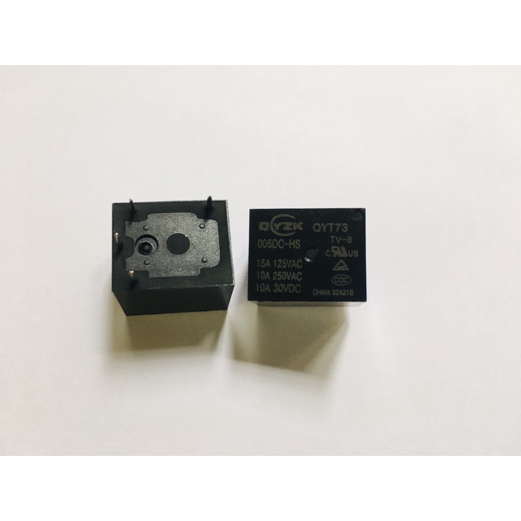Relay Rơle 5V QYT73-005DC-HS 10A 4 chân