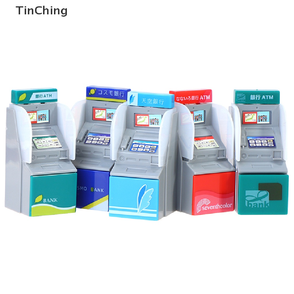 Hộp Đựng Tiền ATM Mini Tỉ Lệ 1: 12 Trang Trí Nhà Búp Bê