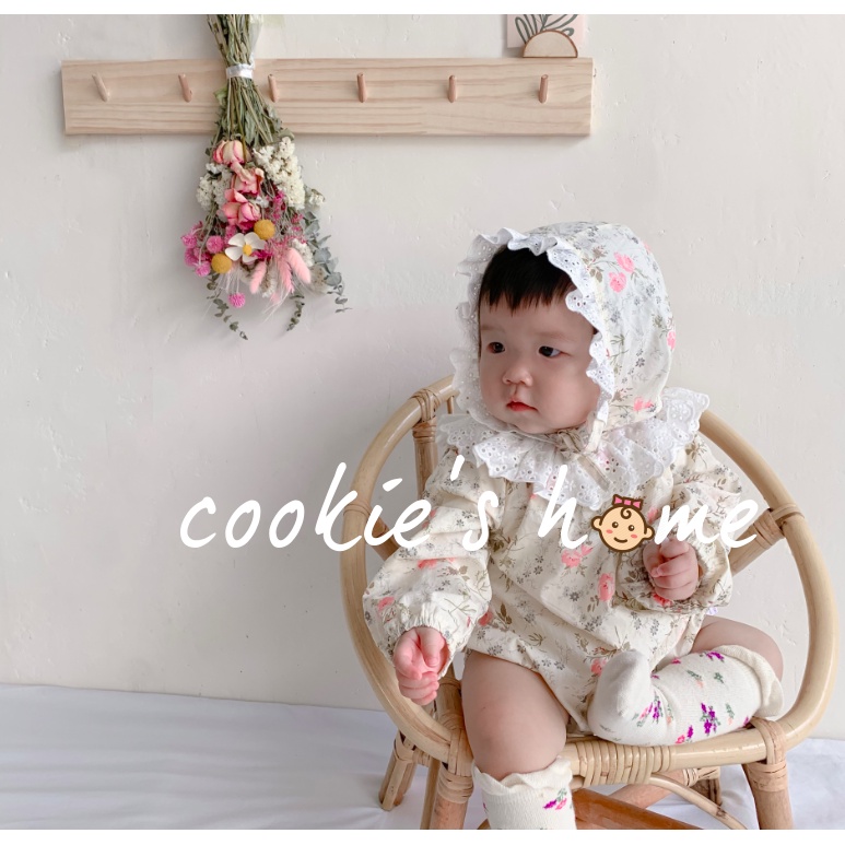  body hoa nhí quốc kèm mũ nồi và tất cho bé sơ sinh đầy tháng thôi nôi chụp studio