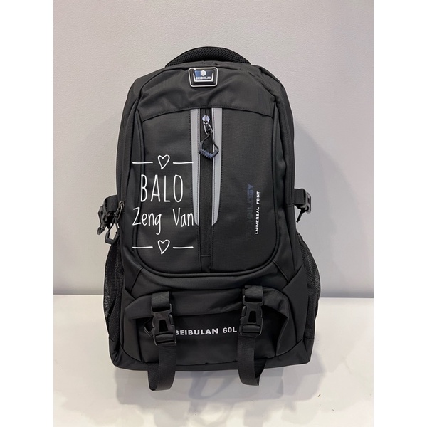 Balo phượt 60L - 60 lít