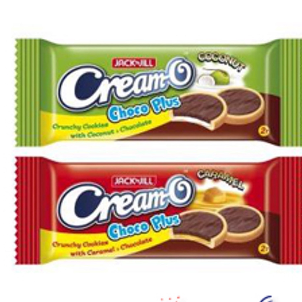 Bánh Quy Nhân Socola Cream-O Choco Plus Thái 18gx24c