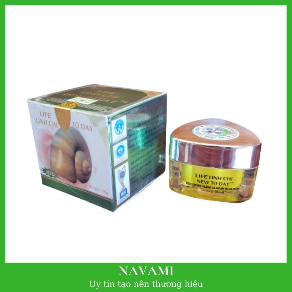 Kem dưỡng trắng da mặt ngăn ngừa nám tàn nhang đồi mồi New Today linh chi 35g