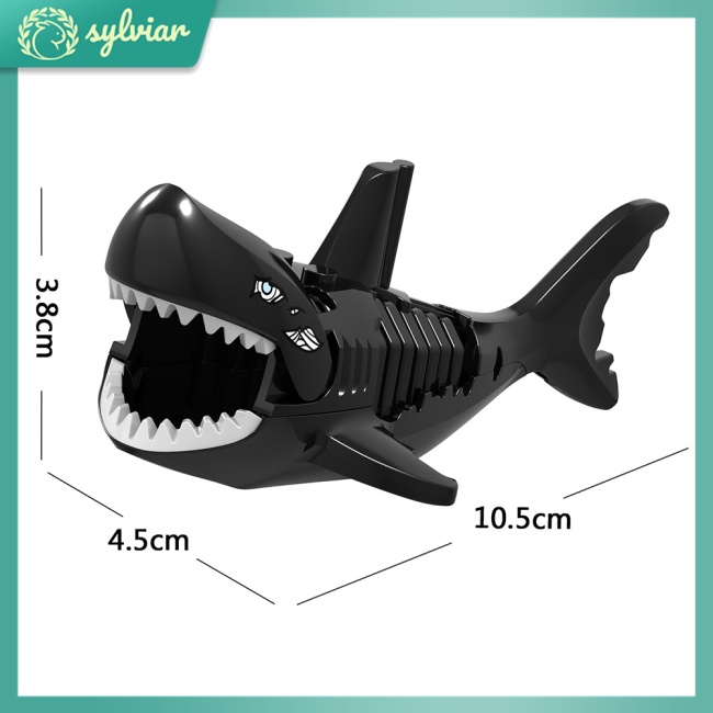 Đồ chơi trẻ em Lắp Ráp Lego Hình Cá Mập Cho Bé Xl014-018
