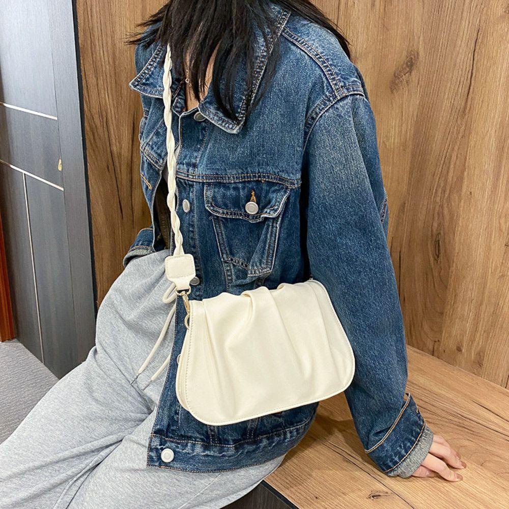 Túi Đeo Chéo Da PU Dễ Phối Đồ Hợp Thời Trang Cho Bạn Gái