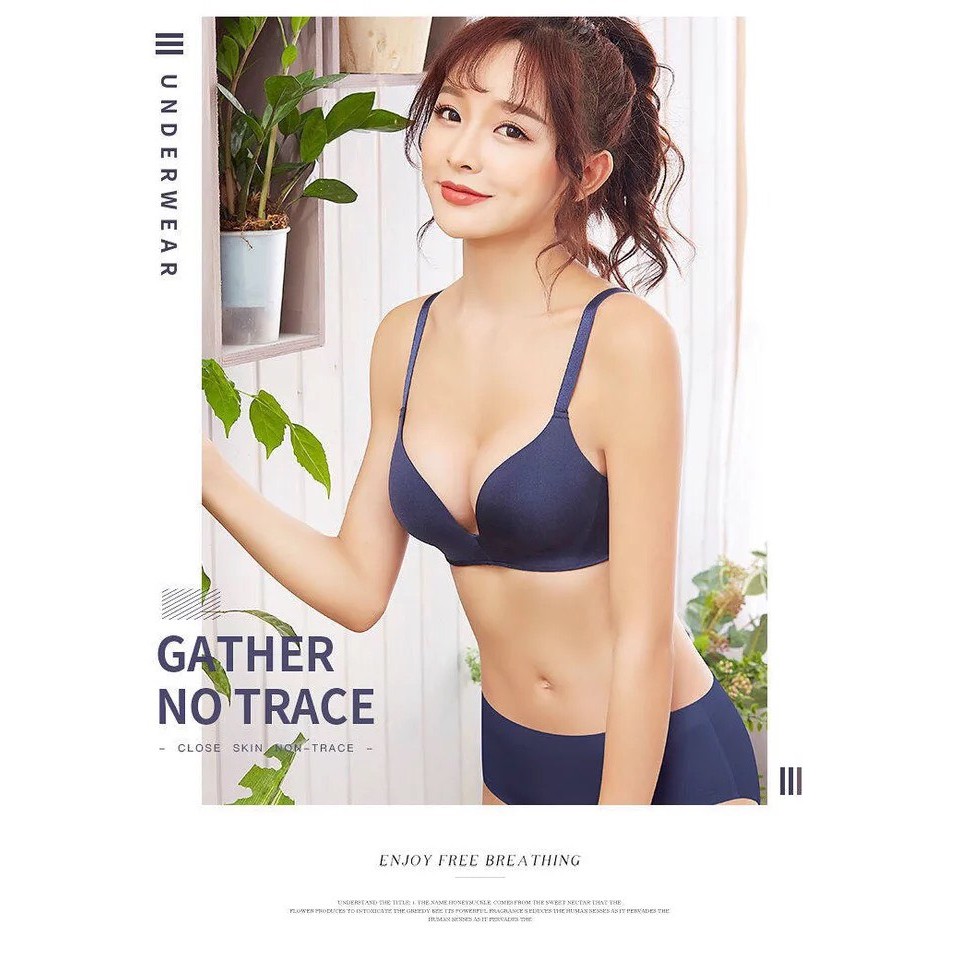 [MA345#] áo lót nữ nhật trơn không gọng mút mỏng không nâng cao su non tự nhiên mềm mại giặt máy không | BigBuy360 - bigbuy360.vn