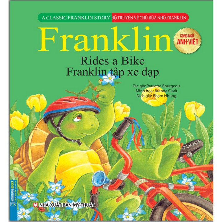 Sách - Bộ truyện song ngữ Anh - Việt về chú rùa nhỏ Franklin - Franklin trả lại máy ảnh