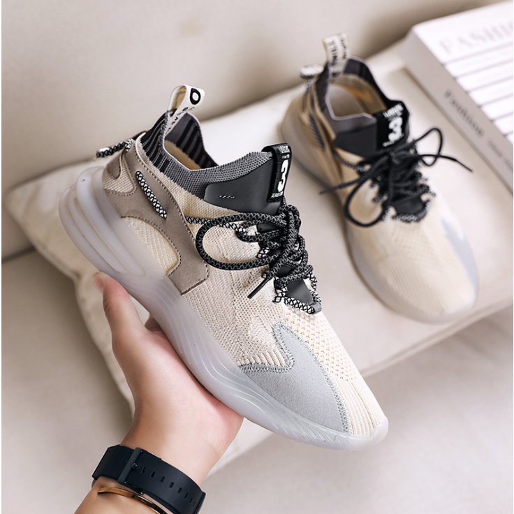 Giày thể thao sneaker nam D88, phong cách trẻ trung năng động, đế cao su non đi cực êm | BigBuy360 - bigbuy360.vn