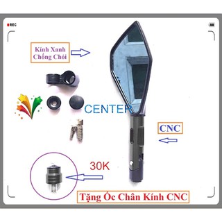 [ HÀNG LOẠI 1 ] Gương 5 cạnh cao cấp CNC bên Trái