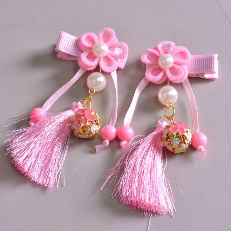 Cute Chinese Style Fringed Hair Accessories for Girls