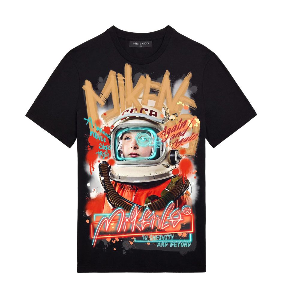 áo thun tay lỡ mikenco PEGASUS -CEBERUS-X TSHIRT nam nữ oversize dáng unisex basic chất liệu cotton mềm mát